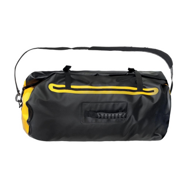 Singing Rock 60L Dry Duffle Bag — Black/Yellow